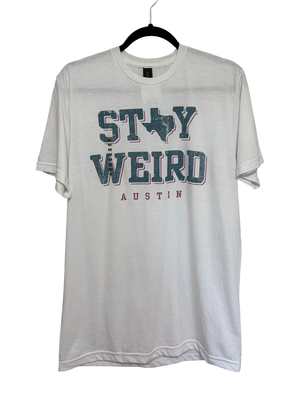 NEW Unisex Austin Texas Stay Weird Graphic T-Shirt - Size M